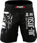 MMA Gear Workout Gym Shorts Men's Dry Fit BJJ Fitness Training Shorts Digital Printing Fight Shorts