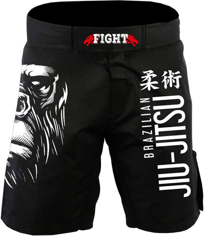 MMA Gear Workout Gym Shorts Men's Dry Fit BJJ Fitness Training Shorts Digital Printing Fight Shorts