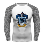 Ravenclaw Harry Potter Long sleeve MMA BJJ Fitness Yoga Running Cycling Use Tee