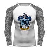 Ravenclaw Harry Potter Long sleeve MMA BJJ Fitness Yoga Running Cycling Use Tee