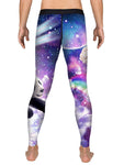 SPACE CAT RIDING PANDA MEN MMA/BJJ SPATS
