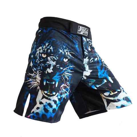 BJJ Brazilian Jiu-Jitsu Design Full Printing Men MMA Shorts Boy Men Sportswear Active Boxing Shorts