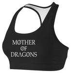 Dragon mom Mother of Dragons TRAINING PRO WOMEN SPORTS BRA