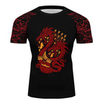 Game of Thrones House Targaryen Short Sleeve Sports Fitness Shirt