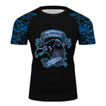 Ravenclaw Harry Potter short sleeve Compression Shirt - BJJ, MMA, Muay Thai