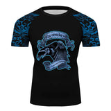 Ravenclaw Harry Potter short sleeve Compression Shirt - BJJ, MMA, Muay Thai