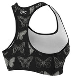 Butterfly Ufc Compression Sports Bra