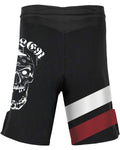 Skull Bandana Open Mouth Printed Boxing UFC Fight Shorts