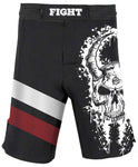 Anime Skull Mens Gym Workout BJJ Shorts