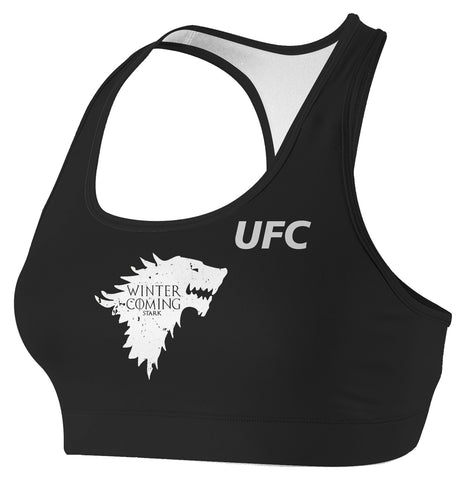 Winter Coming Wolf TRAINING PRO WOMEN SPORTS BRA