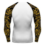 Hufflepuff Harry Potter Long sleeve MMA BJJ Fitness Yoga Running Cycling Use Tee