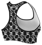 All Over Print Crossbones BJJ CLASSIC SPORTS BRA