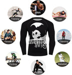 Panda Comic Warrior Jiu Jitsu Tee Top Rash Guard