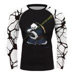 Master Panda Jiu Jitsu Compression Shirt - BJJ, MMA, Muay Thai