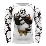 Kung Fu Panda Family BJJ Rash Guard