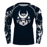 Armor Panda Compression Shirt - BJJ, MMA, Muay Thai