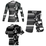 NOGI Rock Premium BJJ SET Whit Black