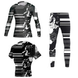 NOGI Rock Premium BJJ SET Whit Black