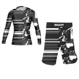 NOGI Rock Premium BJJ SET Whit Black