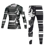 NOGI Rock Premium BJJ SET Whit Black
